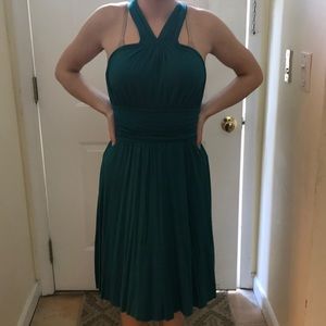 Turquoise Halter Dress Size Small